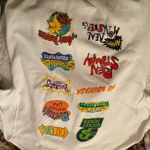 90’s cartoon hoddie